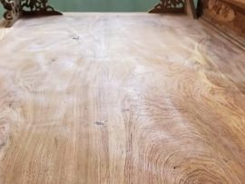 sập thờ mai điểu gỗ hương đá