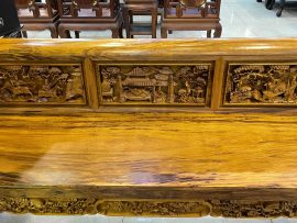 Trường Kỷ Tam Quốc Gỗ Gụ vân đẹp