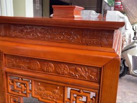 án gian thờ gỗ gụ cao cấp