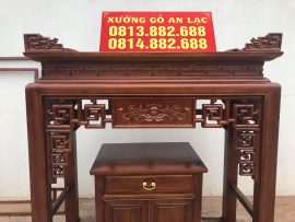 án gian thờ gỗ gụ Lào