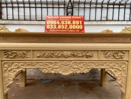án gian thờ như ý gỗ gụ