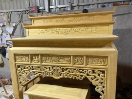 án gian thờ như ý gỗ mít