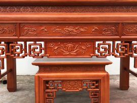 án gian thờ sen triện