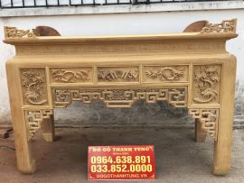 án gian thờ gỗ gụ Lào