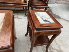 đôn đầu bàn bộ móc mỏ gỗ gụ ta