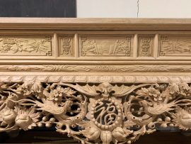 sập thờ mai điểu gỗ gụ