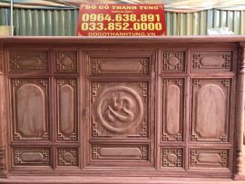 tủ thờ gỗ hương đá