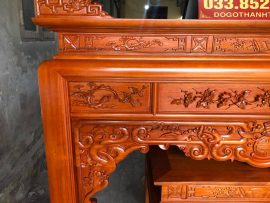 án gian thờ như ý gỗ gụ