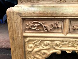 Án gian thờ Như Ý gỗ gụ Lào cao cấp