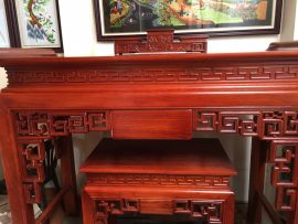 án gian thờ triện tàu gỗ gụ