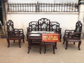 bộ móc mỏ 6 món gỗ gụ