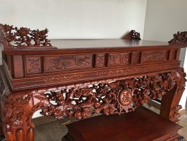 sập thờ gỗ gụ cao cấp