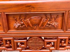 án gan thờ gỗ hương đá