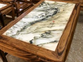 bàn trà lớn bộ móc mỏ