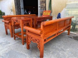 trường kỷ gỗ hương đá cao cấp