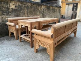 trường kỷ gỗ gụ lào