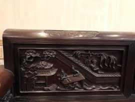 trường kỷ gỗ gụ