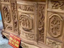 tủ thờ gỗ gụ cao cấp