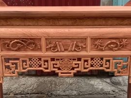 án gian thờ gỗ hương đá siêu vip