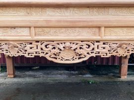 án gian thờ gỗ gõ đỏ nam phi