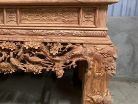 sập thờ gỗ hương đá chân 24 đẳng cấp
