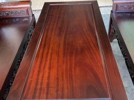 Trường Kỷ Tam Quốc Gỗ Gụ vân đẹp