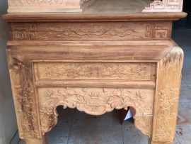 án gian thờ gỗ gụ lào cao cấp