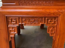 Mẫu án gian thờ sen triện đẹp