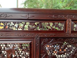 trường kỷ huế gỗ gụ đục tích