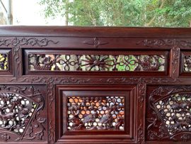 trường kỷ huế gỗ gụ đục tích cao cấp