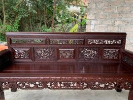 trường kỷ huế gỗ gụ đục tích cao cấp