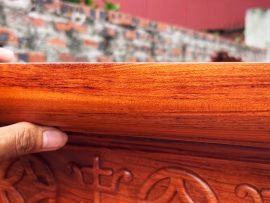án gian thờ gỗ hương đá cao cấp