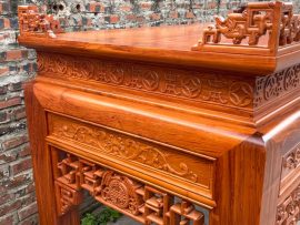 án gian thờ ngũ phúc gỗ hương đá cao cấp