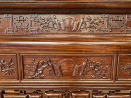 án gian thờ gỗ gụ lào 1m97