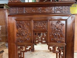 án gian thờ gỗ gụ Lào cao cấp