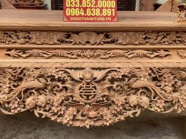 sập thờ gỗ gõ đỏ cao cấp