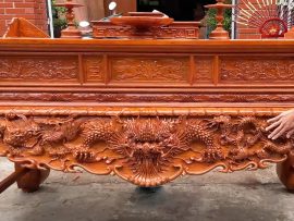 sập thờ gỗ hương đá cao cấp