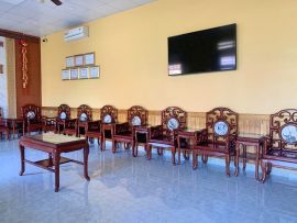 Mẫu ghế móc mỏ chùa Phổ Minh