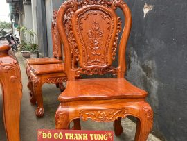 ghế louis hồng hạt
