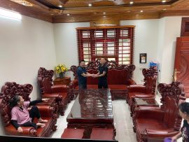 bàn ghế hoàng gia tân cổ điển