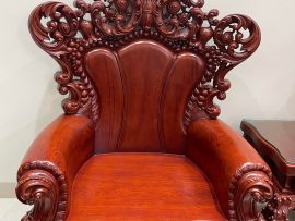 mẫu ghế đơn louis hoàng gia tân cổ điển