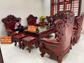 bộ bàn ghế louis cao cấp