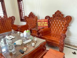 ghế đơn louis hoàng gia tân cổ điển