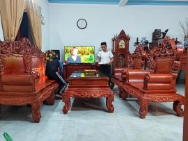 bộ bàn ghế gỗ hương đá