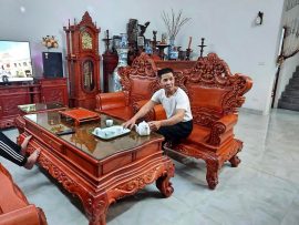 mẫu bàn ghế hoàng gia tân cổ điển