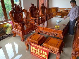 ghế đơn minh quốc nghê 3 đầu