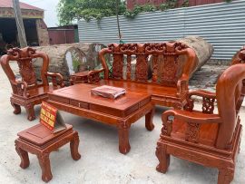 bàn ghế gỗ hương đá đỏ