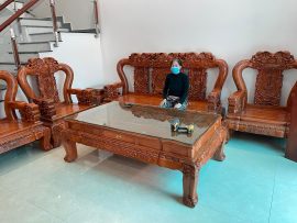 bộ bàn ghế minh quốc 7 món