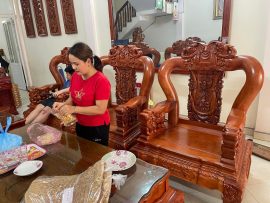 ghế đơn minh quốc voi