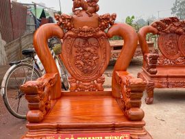 mẫu ghế đơn Minh quốc nghê